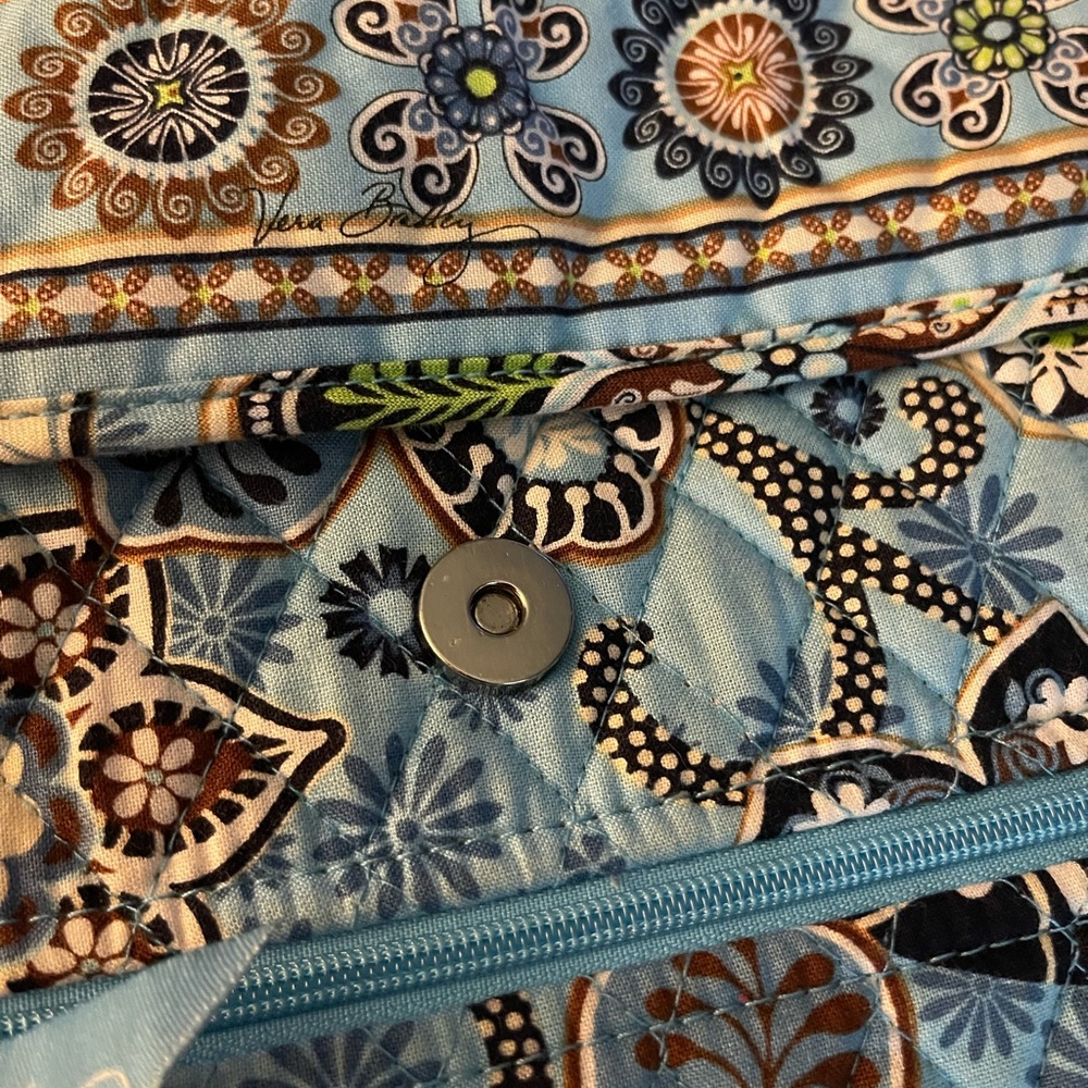 Vera Bradley Garment Bag “ Java Blue “ - image 8